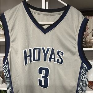 Georgetown Hoyas Allen Iverson Jersey XXL NCAA Retro Throwback